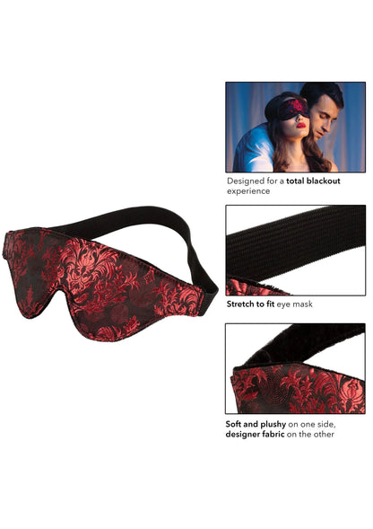 Bestel: Scandal Blackout Eye Mask by CalExotics - bij Happytoys: de erotische sex webshop | liever Happy dan Easy ⭐⭐⭐⭐⭐