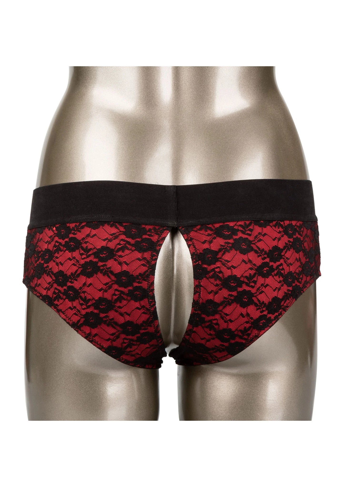 Beste vandaag nog: Scandal Crotchless Pegging Panty Set S/M by CalExotics - bij Happytoys