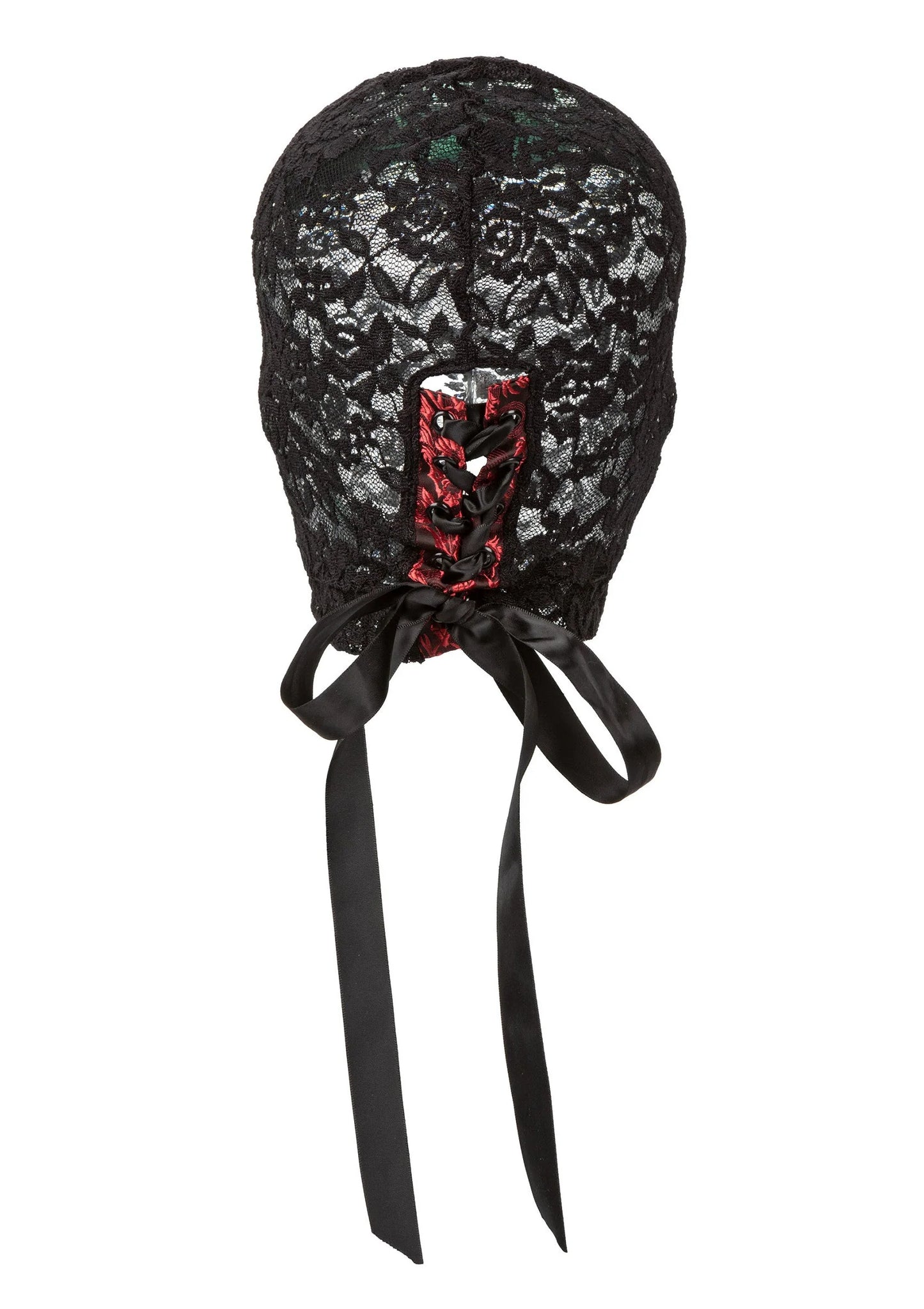 Bestel: Scandal Corset Lace Hood by CalExotics - bij Happytoys: de erotische sex webshop | liever Happy dan Easy ⭐⭐⭐⭐⭐