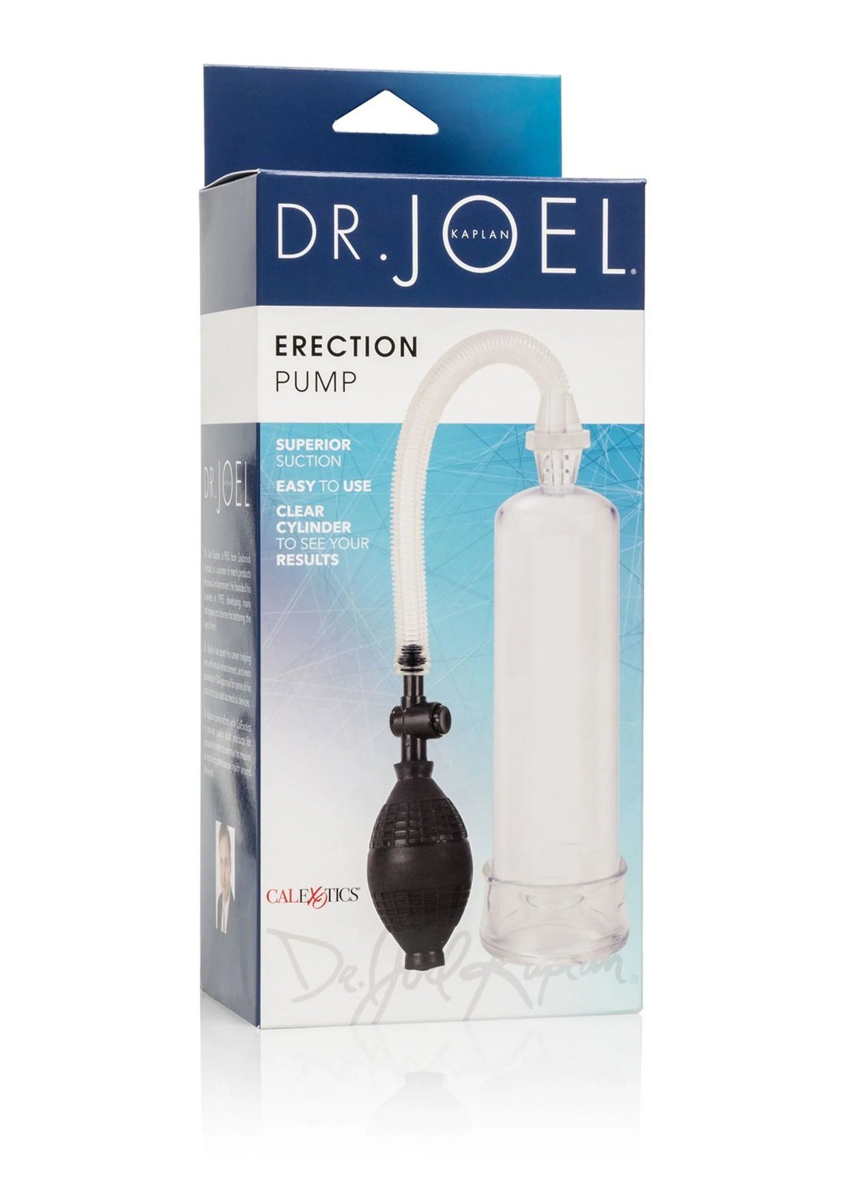 Bestel: Erection Pump by CalExotics Dr Joel Kaplan - bij Happytoys: de erotische sex webshop | liever Happy dan Easy ⭐⭐⭐⭐⭐