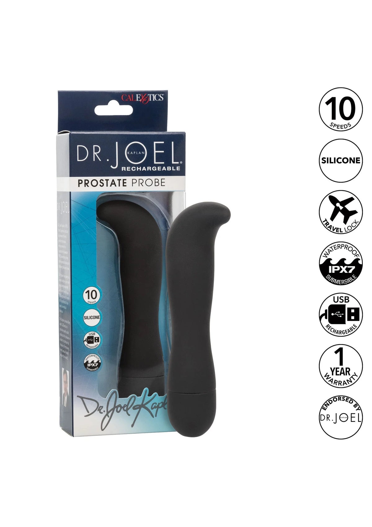 Bestel: Rechargeable Prostate Probe - bij Happytoys: de erotische sex webshop | liever Happy dan Easy ⭐⭐⭐⭐⭐