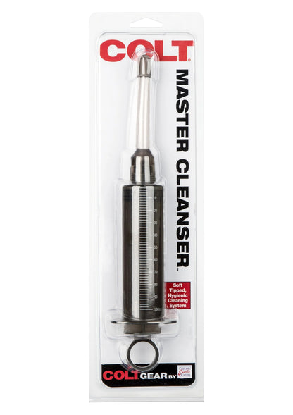 CalExotics COLT Master Cleanser blisterverpakking met verticale spuit en etiket