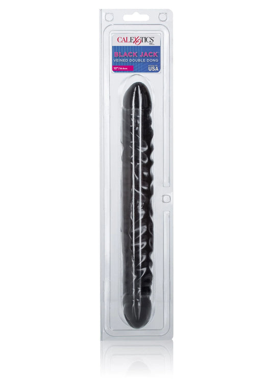 Bestel: Veined Double Dong 12 inch - bij Happytoys: de erotische sex webshop | liever Happy dan Easy ⭐⭐⭐⭐⭐