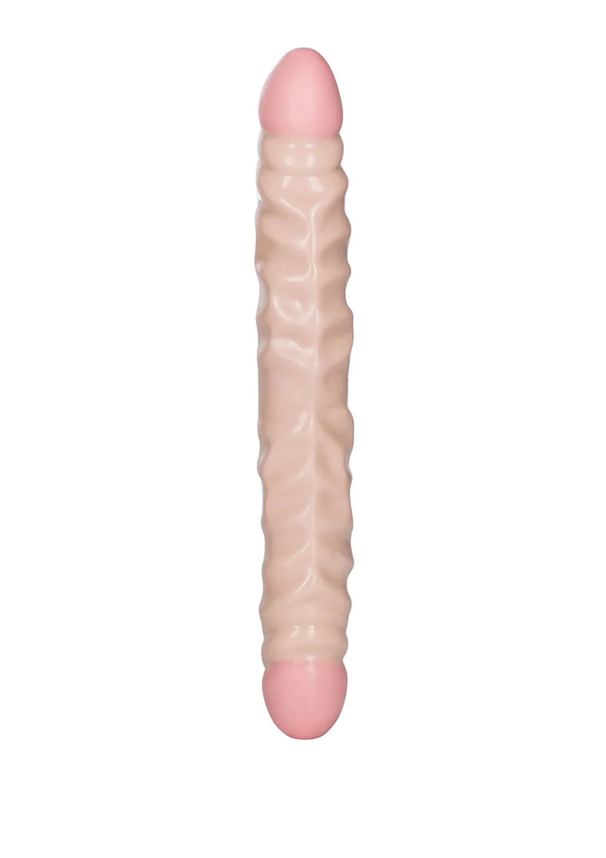 Bestel: Veined Double Dong 12 inch - bij Happytoys: de erotische sex webshop | liever Happy dan Easy ⭐⭐⭐⭐⭐