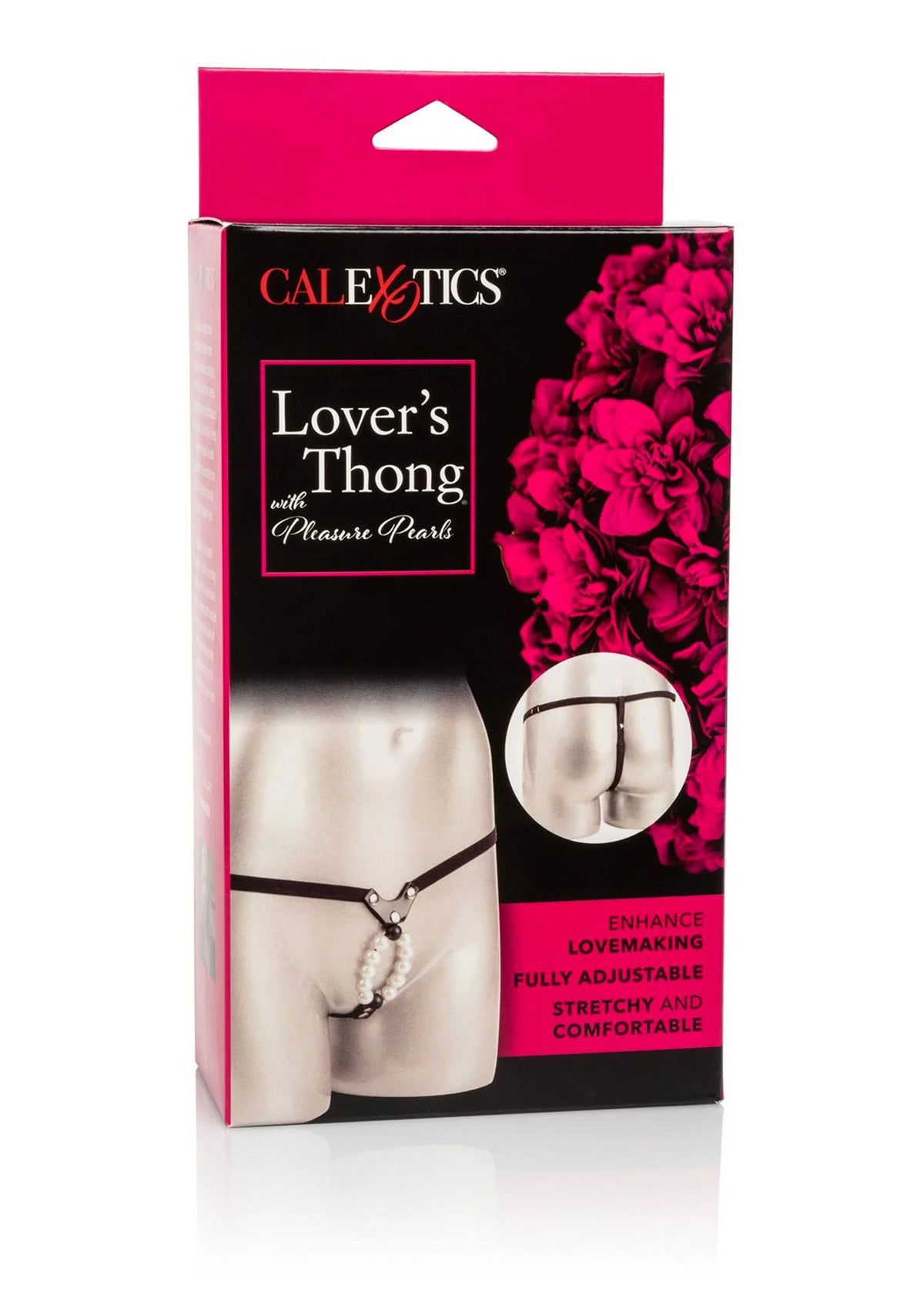 Beste vandaag nog: Lover's Thong with Pleasure Pearls by CalExotics - bij Happytoys