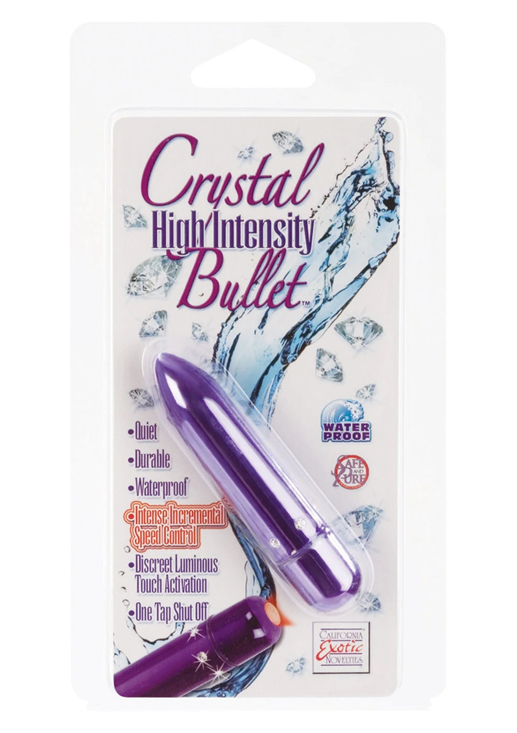Bestel: Crystal High Intensity Bullet - bij Happytoys: de erotische sex webshop | liever Happy dan Easy ⭐⭐⭐⭐⭐