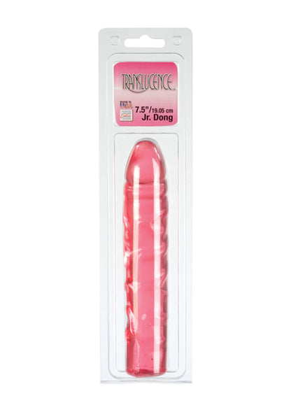 Rode junior-dildo in blisterverpakking; 7,5 / 19,05 cm