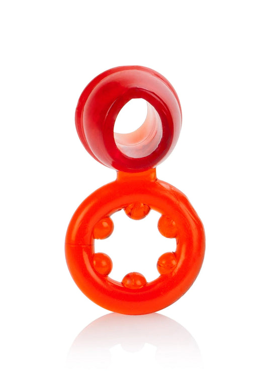 Bestel: Dual Support Magnum Ring by CalExotics - bij Happytoys: de erotische sex webshop | liever Happy dan Easy ⭐⭐⭐⭐⭐