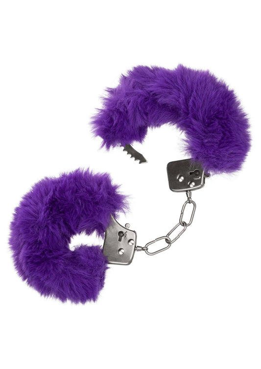 Bestel: Ultra Fluffy Furry Cuffs - bij Happytoys: de erotische sex webshop | liever Happy dan Easy ⭐⭐⭐⭐⭐ - Default Title - 13376 - PURPLE