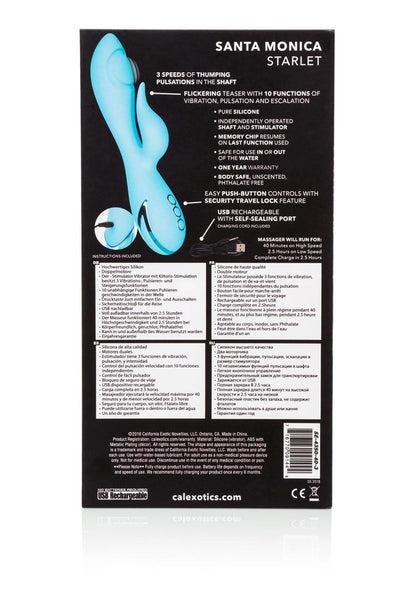 Bestel: California Dreaming Santa Monica Starlet by CalExotics - bij Happytoys: de erotische sex webshop | liever Happy dan Easy ⭐⭐⭐⭐⭐