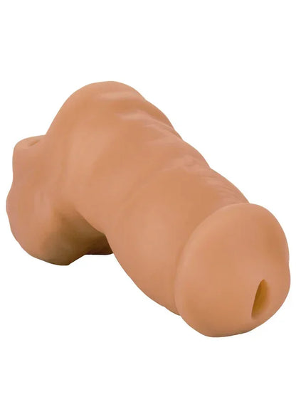 Soft Silicone Stand-To-Pee Caramel by CalExotics - Happytoys Sexshop: online sex shop for Feeling Happy & Easy 😊 - Discreet geleverd