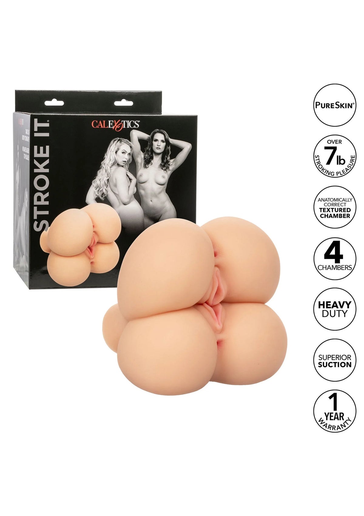 Bestel: Stroke It Double Fuck - bij Happytoys: de erotische sex webshop | liever Happy dan Easy ⭐⭐⭐⭐⭐