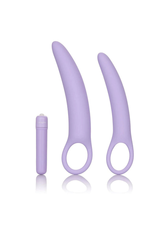 Beste vandaag nog: Isabelle Set of 2 Dilators - bij Happytoys Sexshop: online sex shop for Feeling Happy & Easy 😊 - Default Title - 13548 - PURPLE
