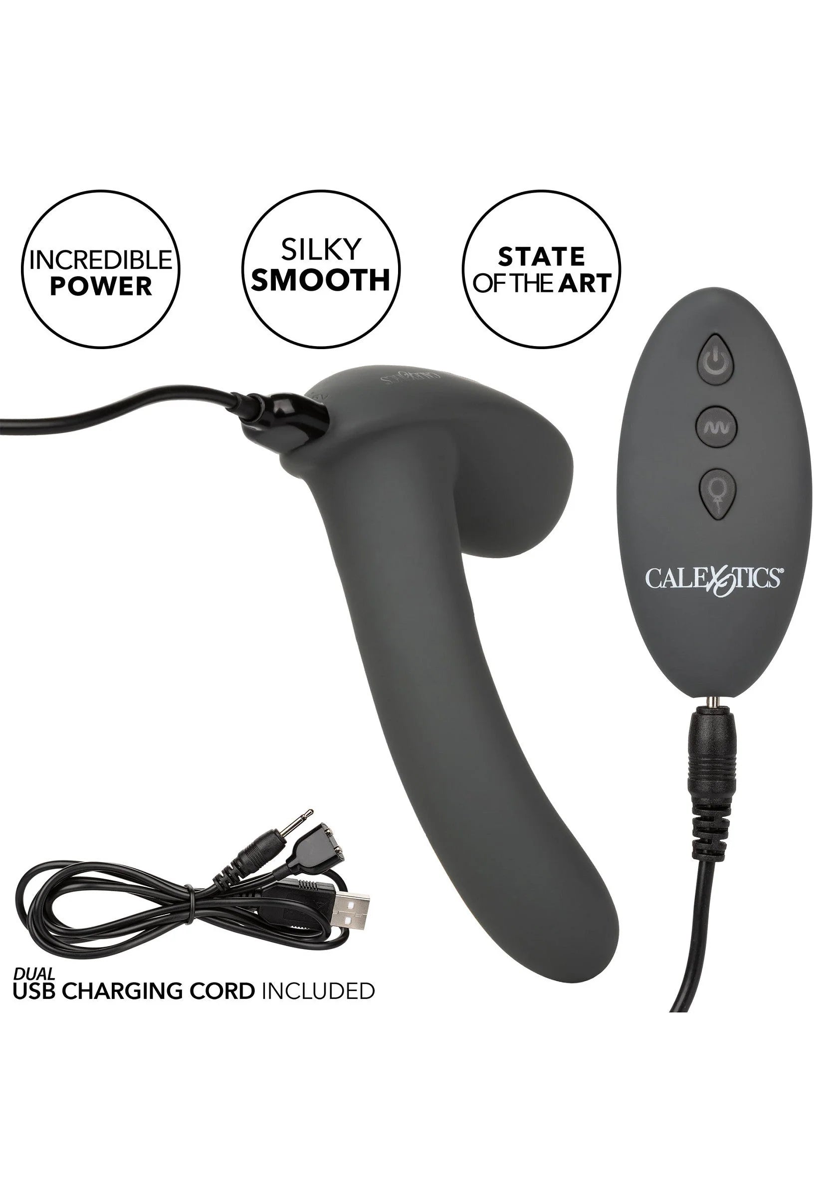 Beste vandaag nog: Eclipse Eclipse Rem Inflatable Probe Anal Vibrator by CalExotics - bij Happytoys