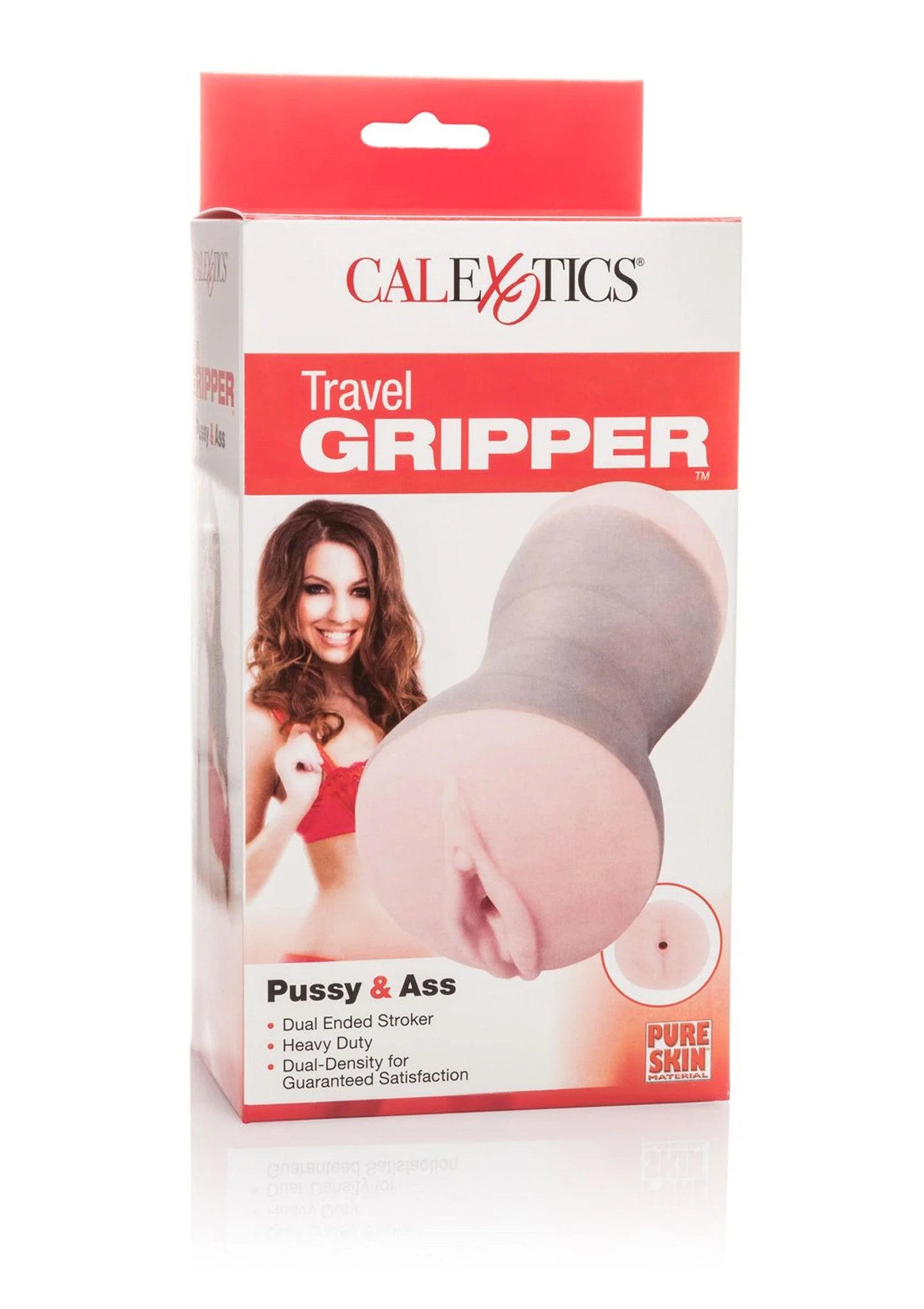 Beste vandaag nog: Travel Gripper Pussy & Ass stroker by CalExotics - bij Happytoys