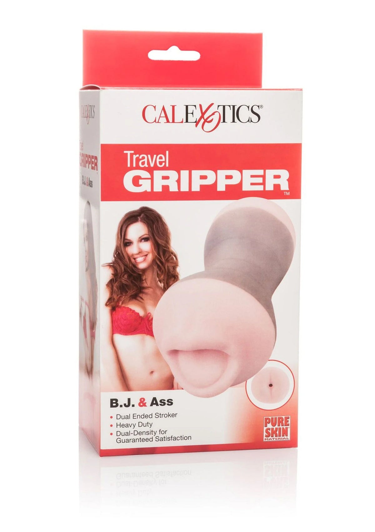 Beste vandaag nog: Travel Gripper B.J. & Ass Masturbator by CalExotics - bij Happytoys