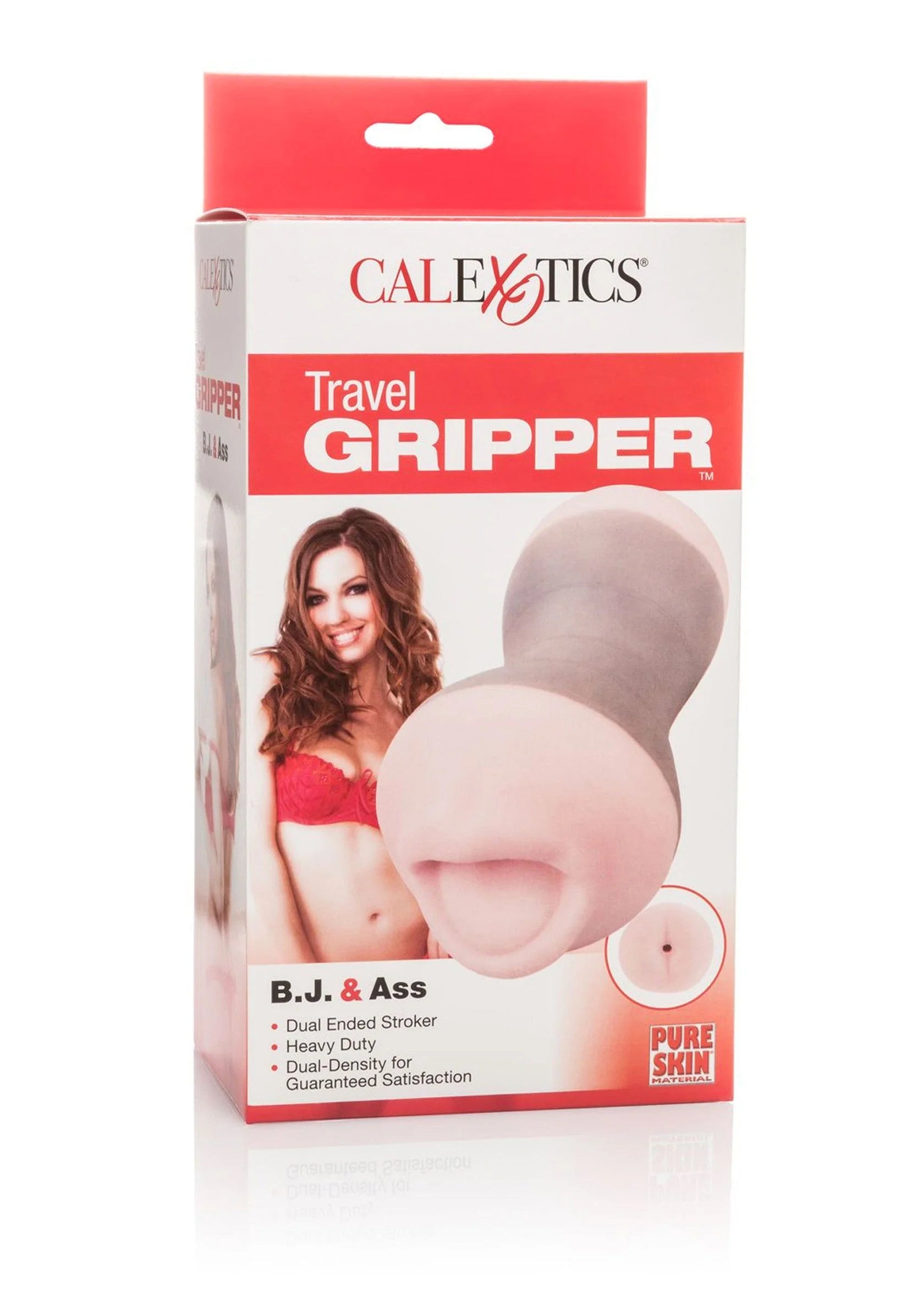 Beste vandaag nog: Travel Gripper B.J. & Ass Masturbator by CalExotics - bij Happytoys