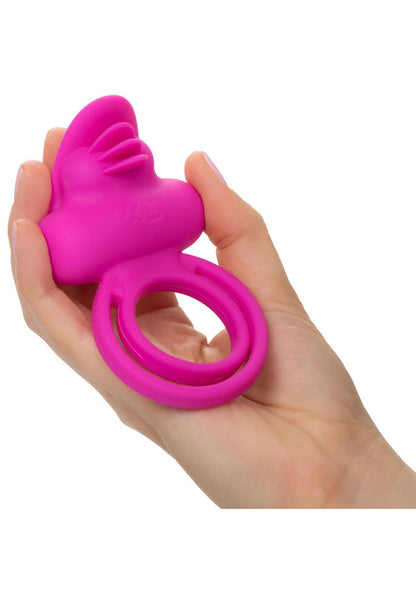 Bestel: Dual Clit Flicker Enhancer cockring by CalExotics Couples Enhancer - bij Happytoys: de erotische sex webshop | liever Happy dan Easy ⭐⭐⭐⭐⭐