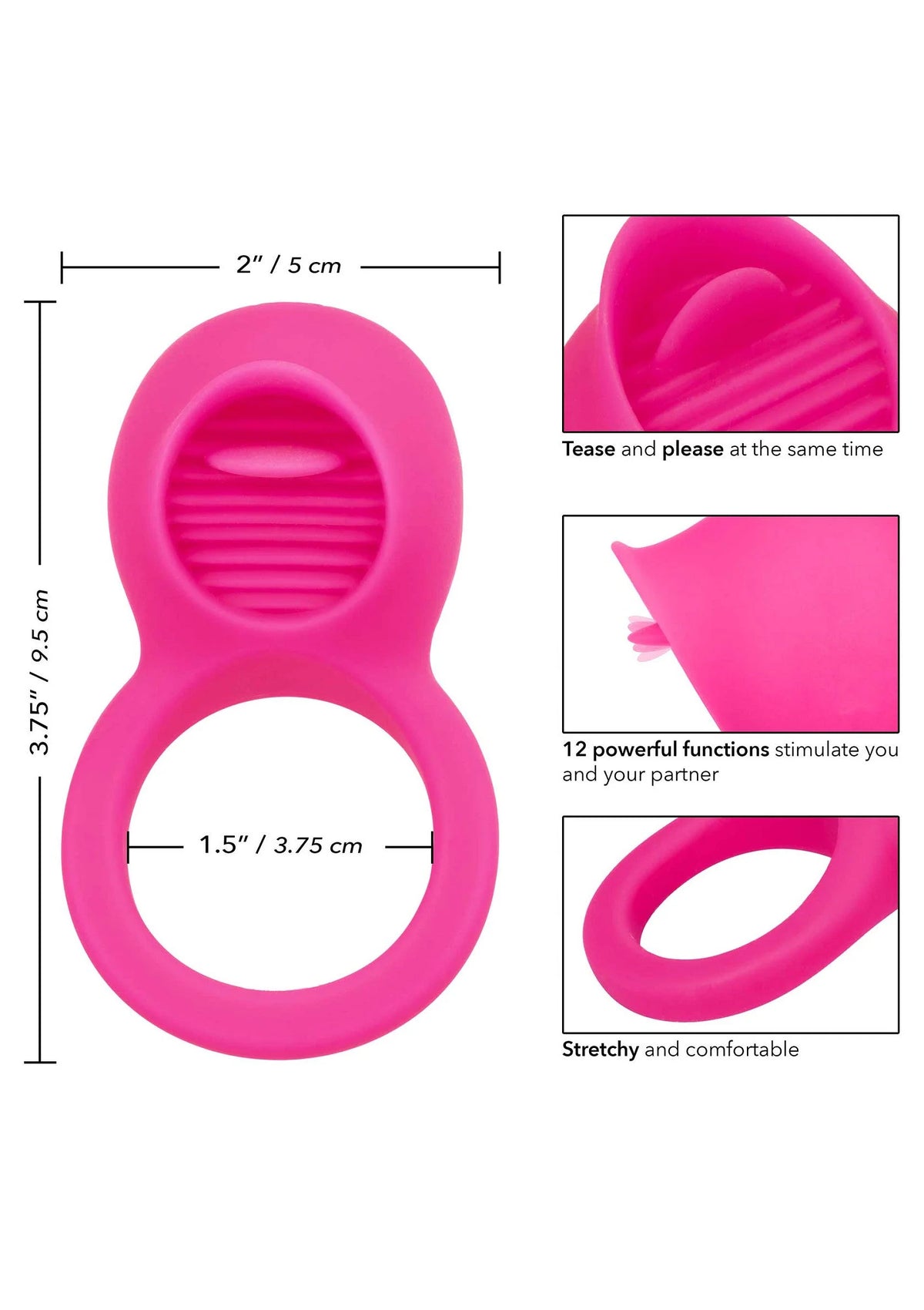 Bestel: Teasing Tongue Enhancer - bij Happytoys: de erotische sex webshop | liever Happy dan Easy ⭐⭐⭐⭐⭐