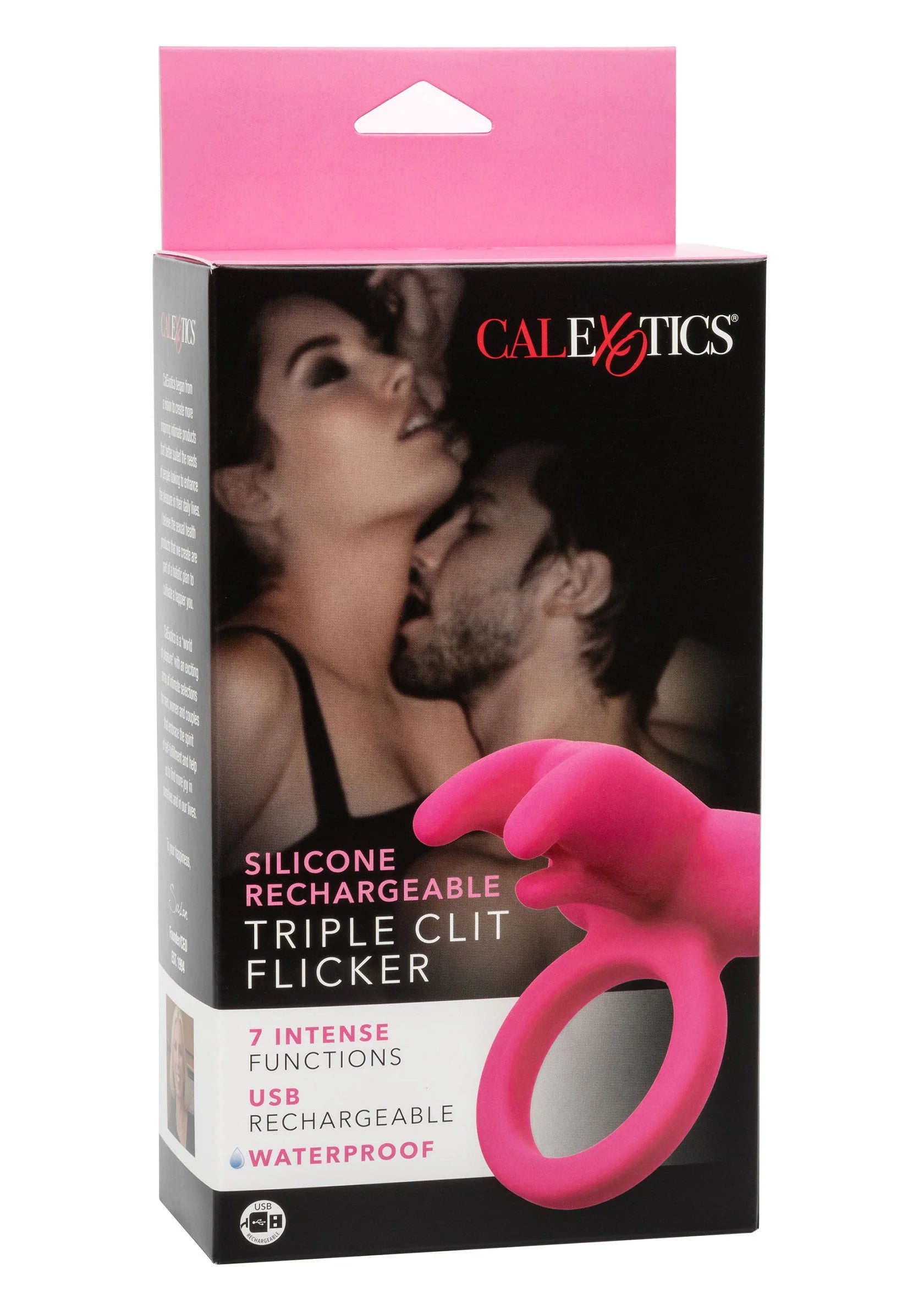 Bestel: Triple Clit Flicker Recharge - bij Happytoys: de erotische sex webshop | liever Happy dan Easy ⭐⭐⭐⭐⭐
