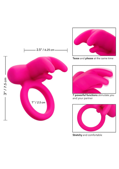 Bestel: Triple Clit Flicker Recharge - bij Happytoys: de erotische sex webshop | liever Happy dan Easy ⭐⭐⭐⭐⭐