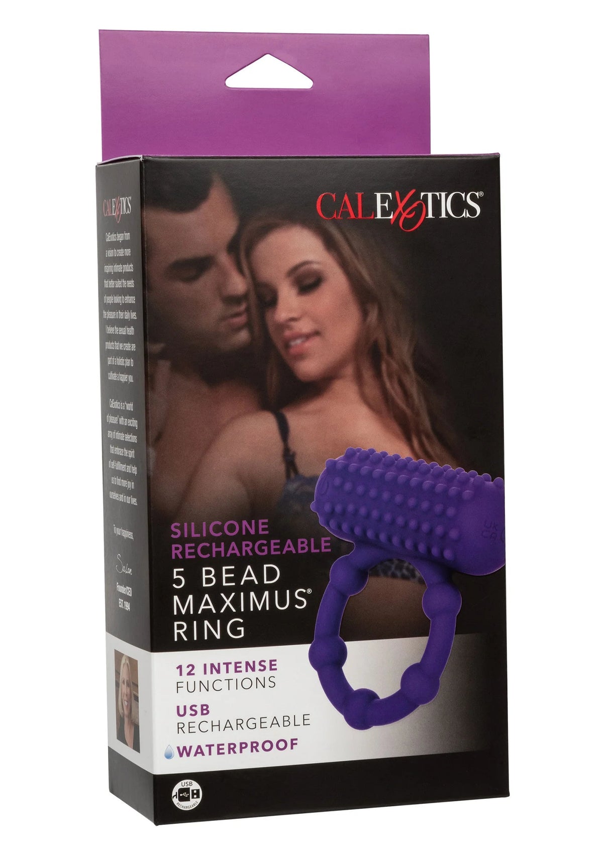 Bestel: 5 Bead Maximus Ring - bij Happytoys: de erotische sex webshop | liever Happy dan Easy ⭐⭐⭐⭐⭐