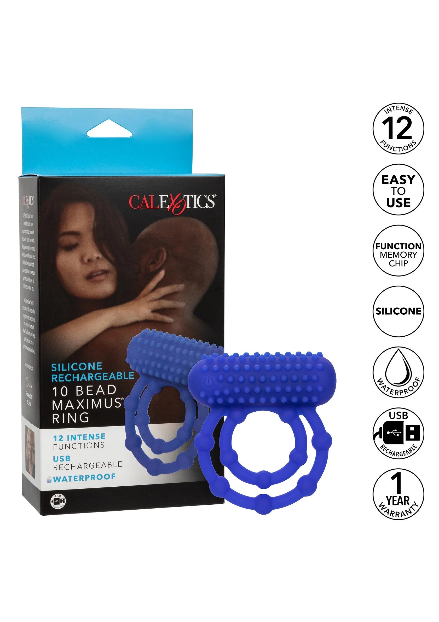Beste vandaag nog: 10 Bead Maximus Ring - bij Happytoys Sexshop: online sex shop for Feeling Happy & Easy 😊