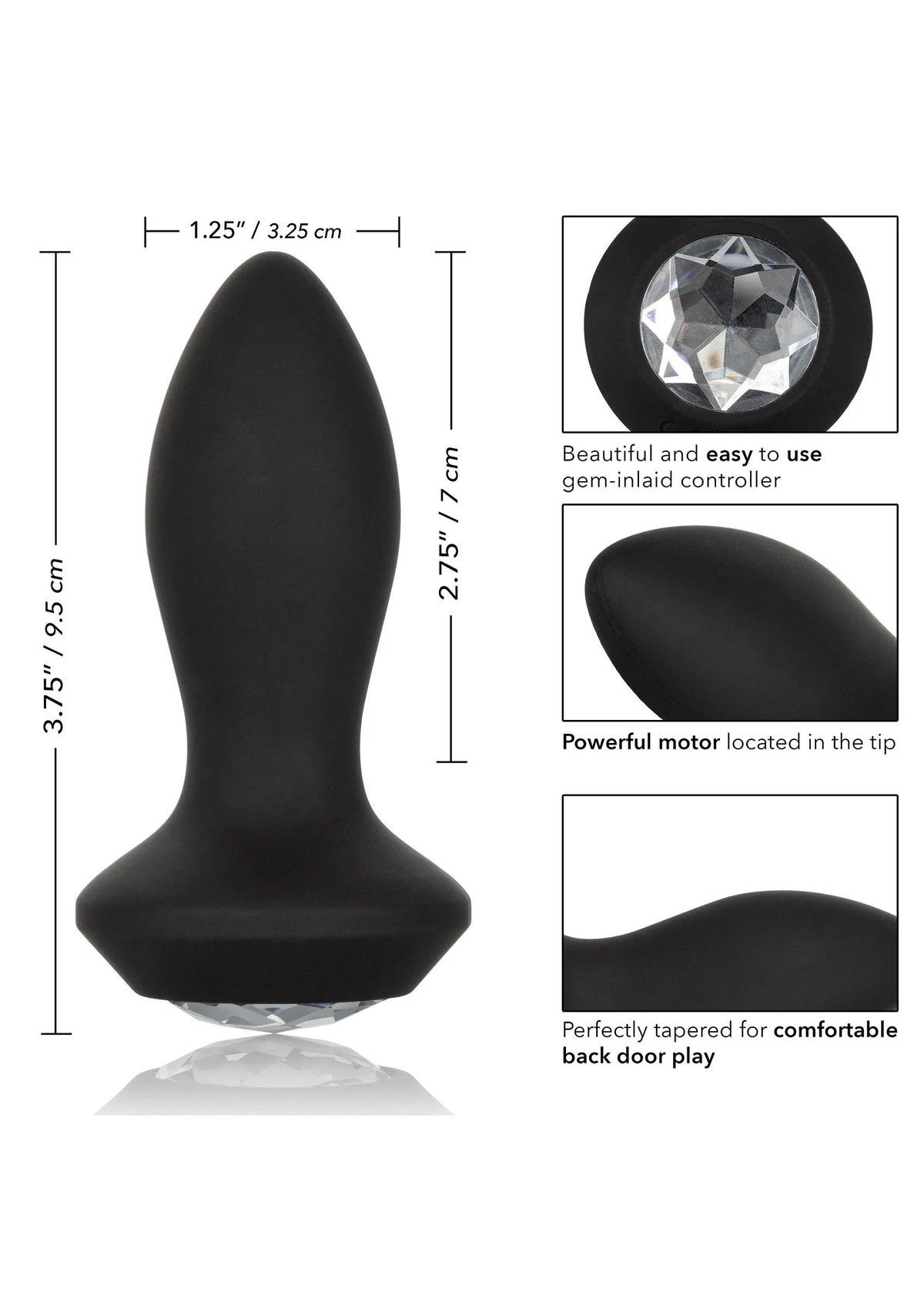 Beste vandaag nog: Vibrating Petite Crystal Probe - bij Happytoys Sexshop: online sex shop for Feeling Happy & Easy 😊