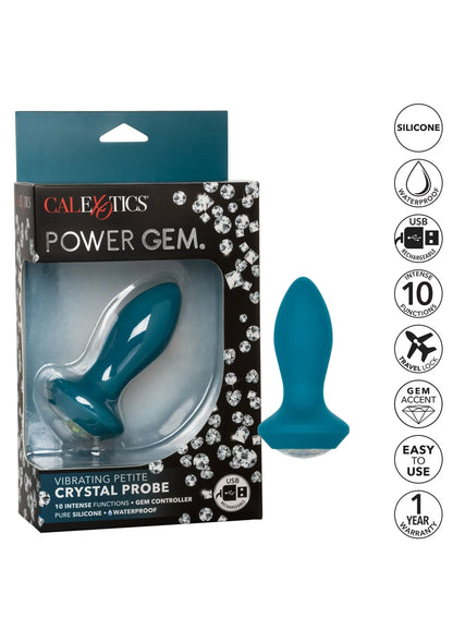 Bestel: Vibrating Petite Crystal Probe - bij Happytoys: de erotische sex webshop | liever Happy dan Easy ⭐⭐⭐⭐⭐
