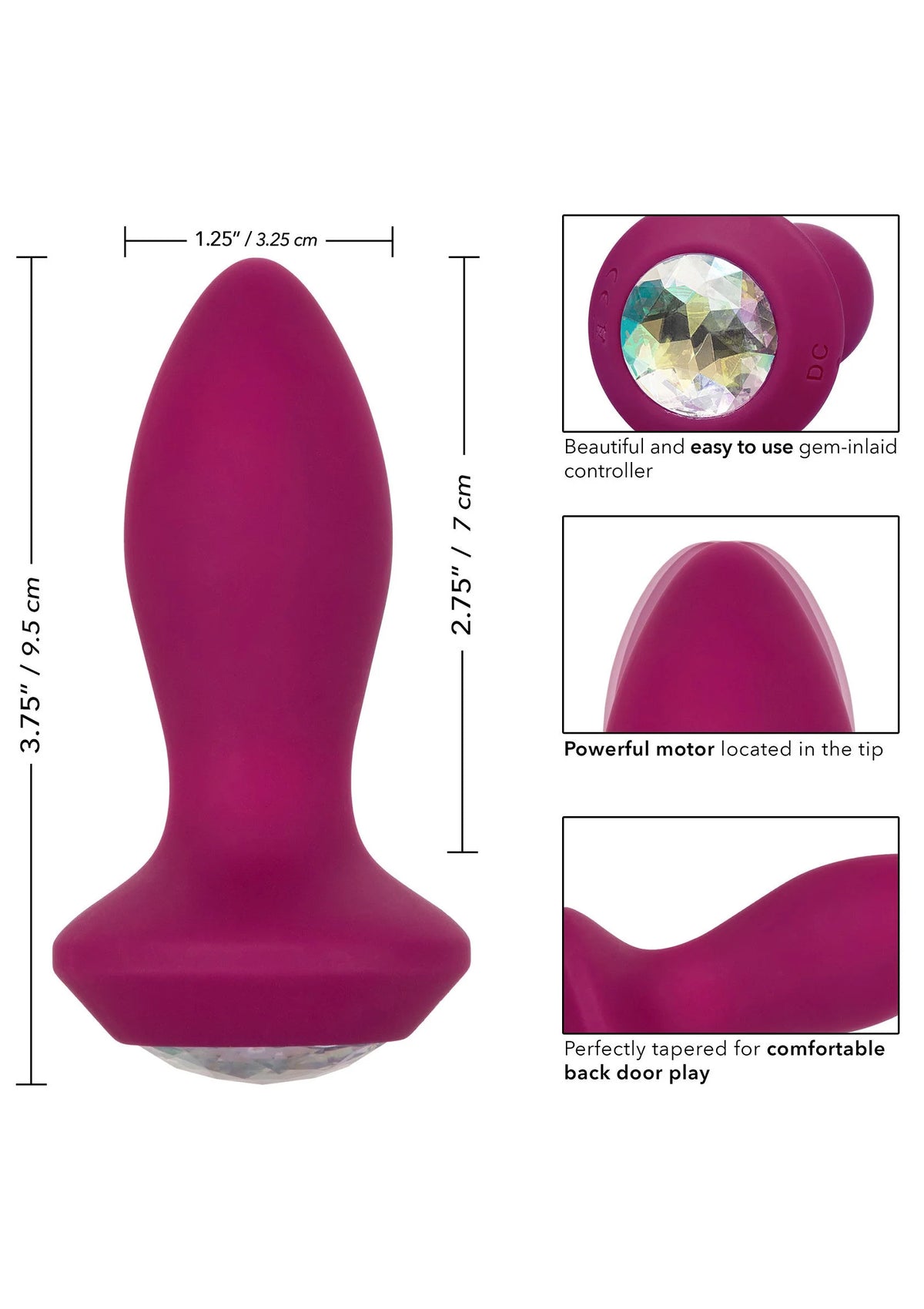 Beste vandaag nog: Vibrating Petite Crystal Probe - bij Happytoys Sexshop: online sex shop for Feeling Happy & Easy 😊