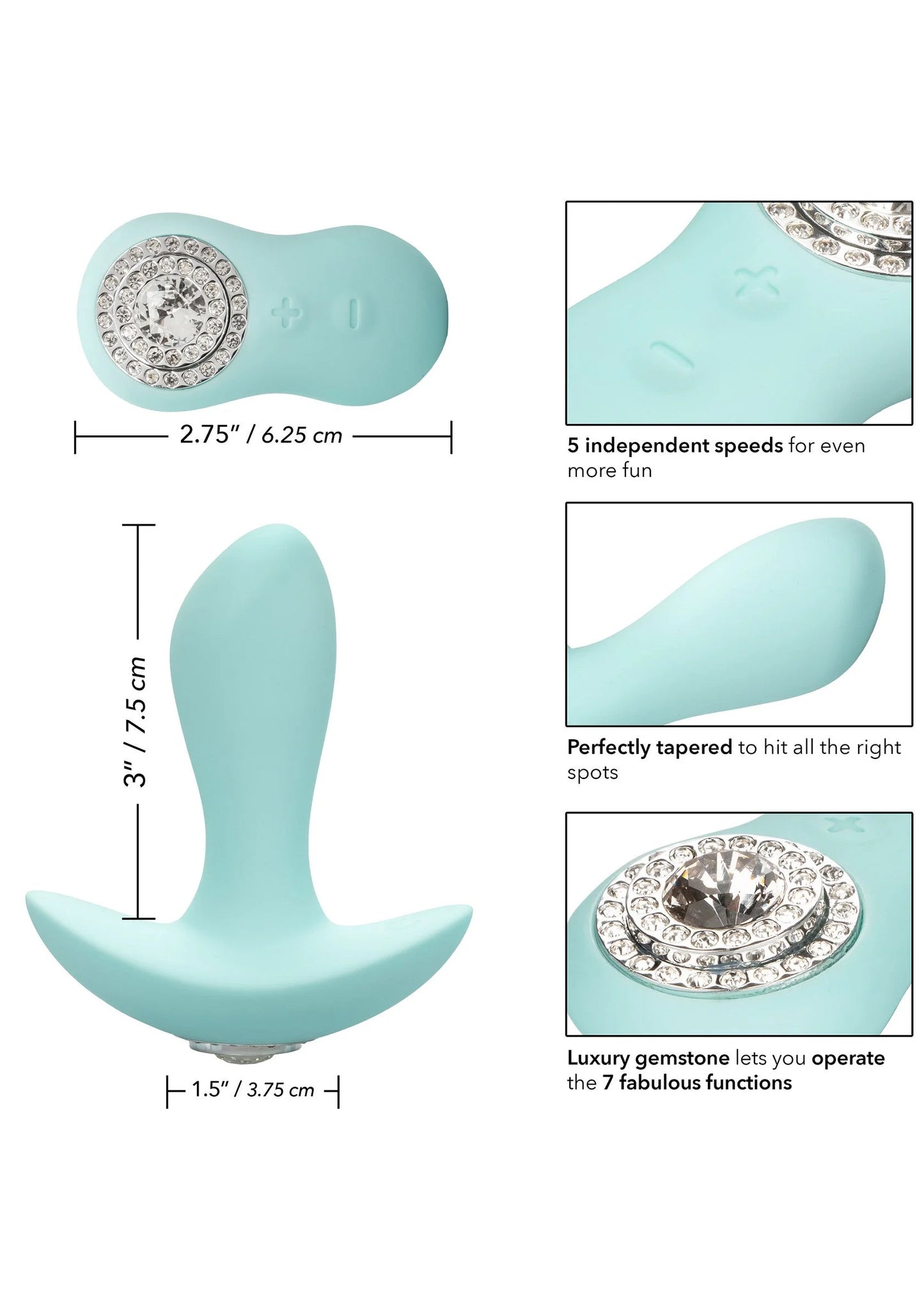 Beste vandaag nog: Pave Audrey Anaal Probe met afstandbediening by Jopen - bij Happytoys