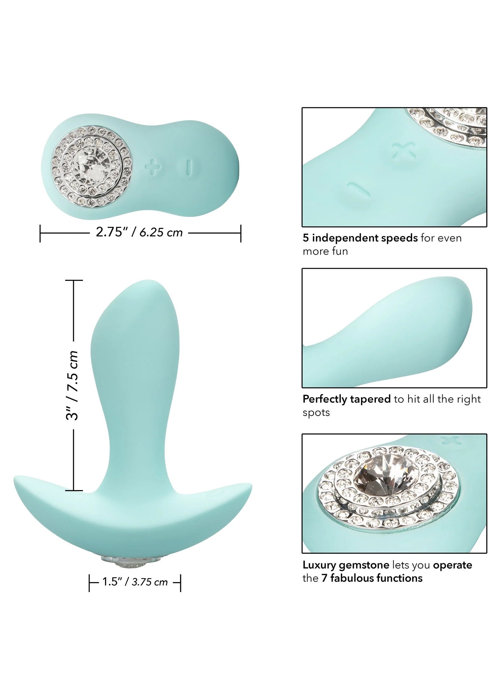 Beste vandaag nog: Pave Audrey Anaal Probe met afstandbediening by Jopen - bij Happytoys