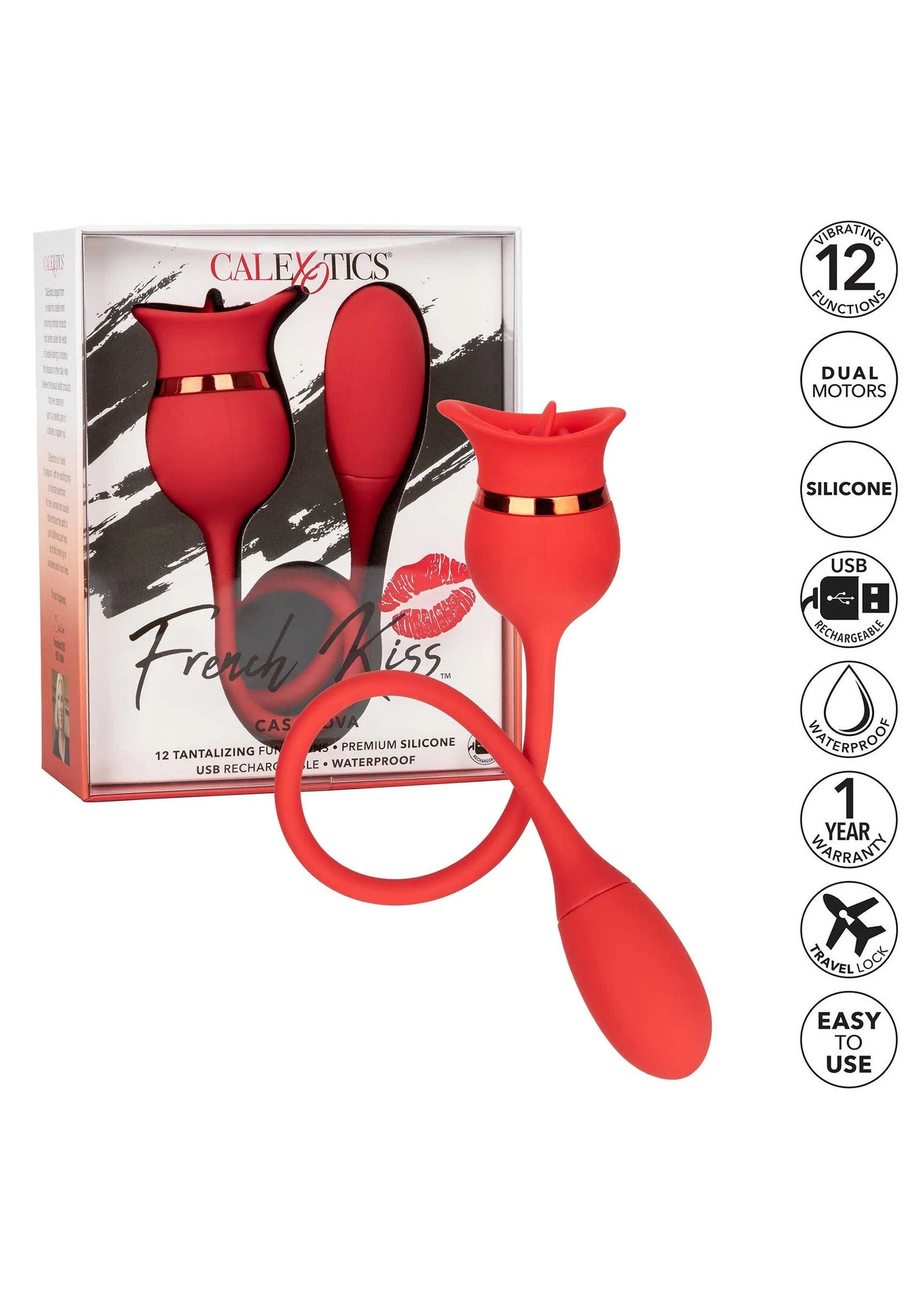 Beste vandaag nog: French Kiss Casanova by CalExotics - bij Happytoys Sexshop: online sex shop for Feeling Happy & Easy 😊