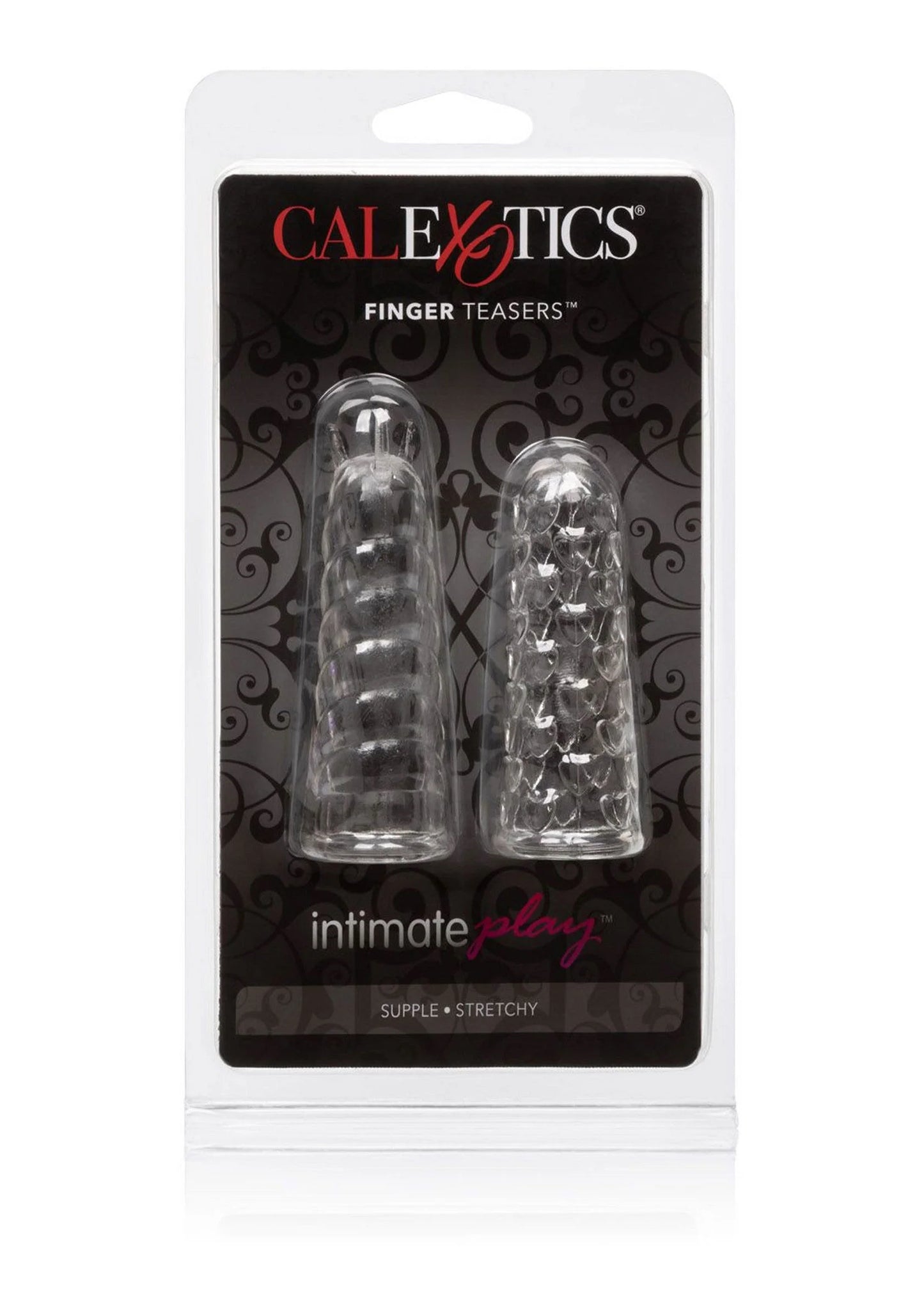 CalExotics Finger Teasers doos met twee transparante vingerhoezen