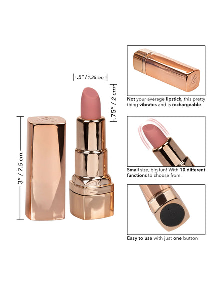 Beste vandaag nog: Hide & Play Lipstick Rechargeable by CalExotics - bij Happytoys Sexshop: online sex shop for Feeling Happy & Easy 😊