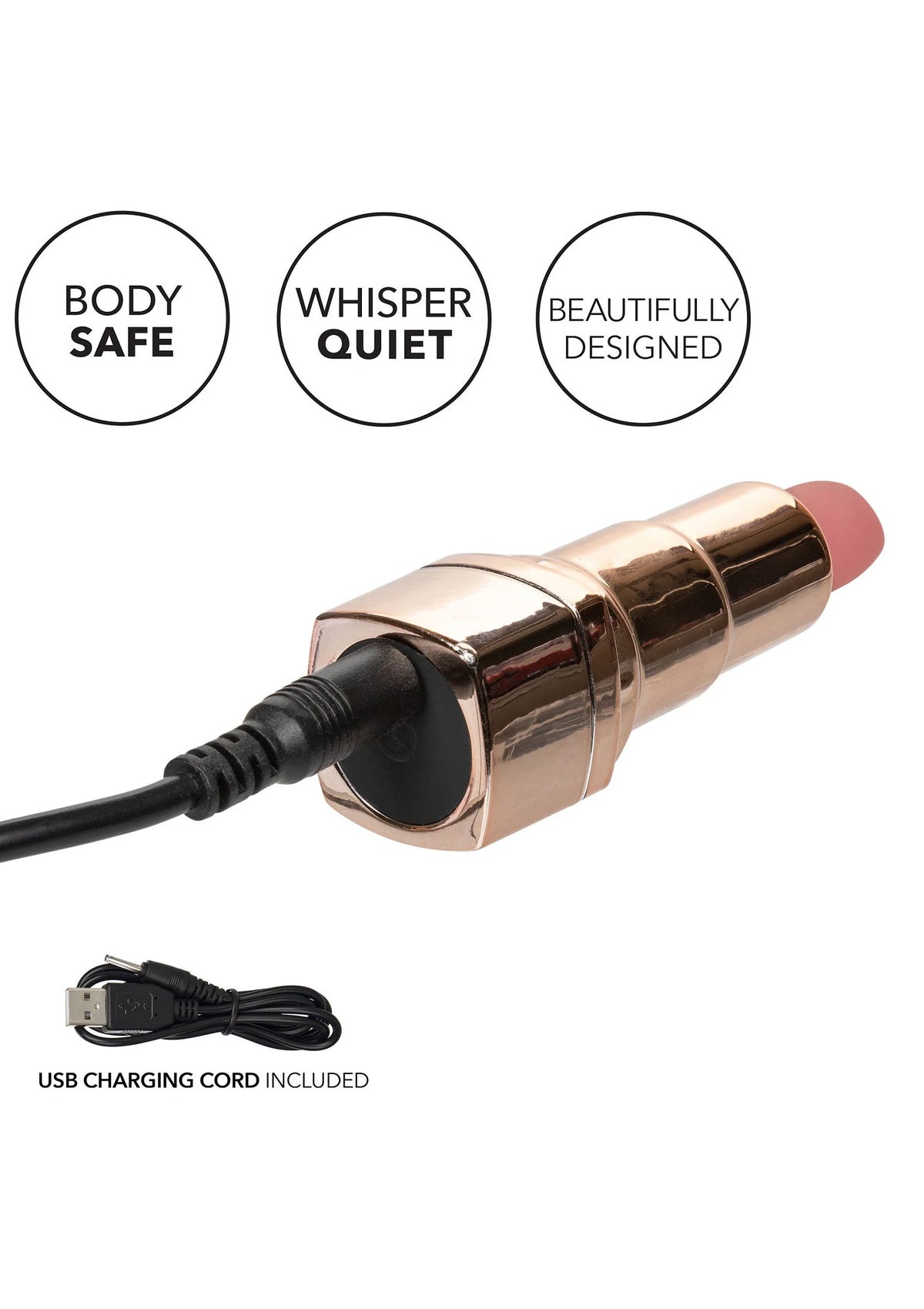 Beste vandaag nog: Hide & Play Lipstick Rechargeable by CalExotics - bij Happytoys Sexshop: online sex shop for Feeling Happy & Easy 😊