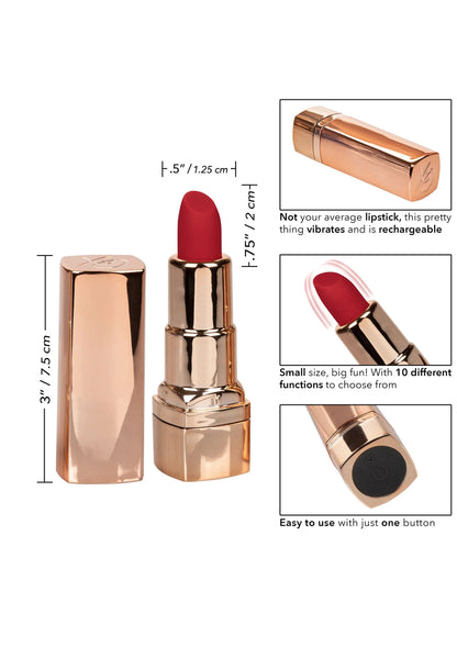 Beste vandaag nog: Hide & Play Lipstick Rechargeable by CalExotics - bij Happytoys Sexshop: online sex shop for Feeling Happy & Easy 😊
