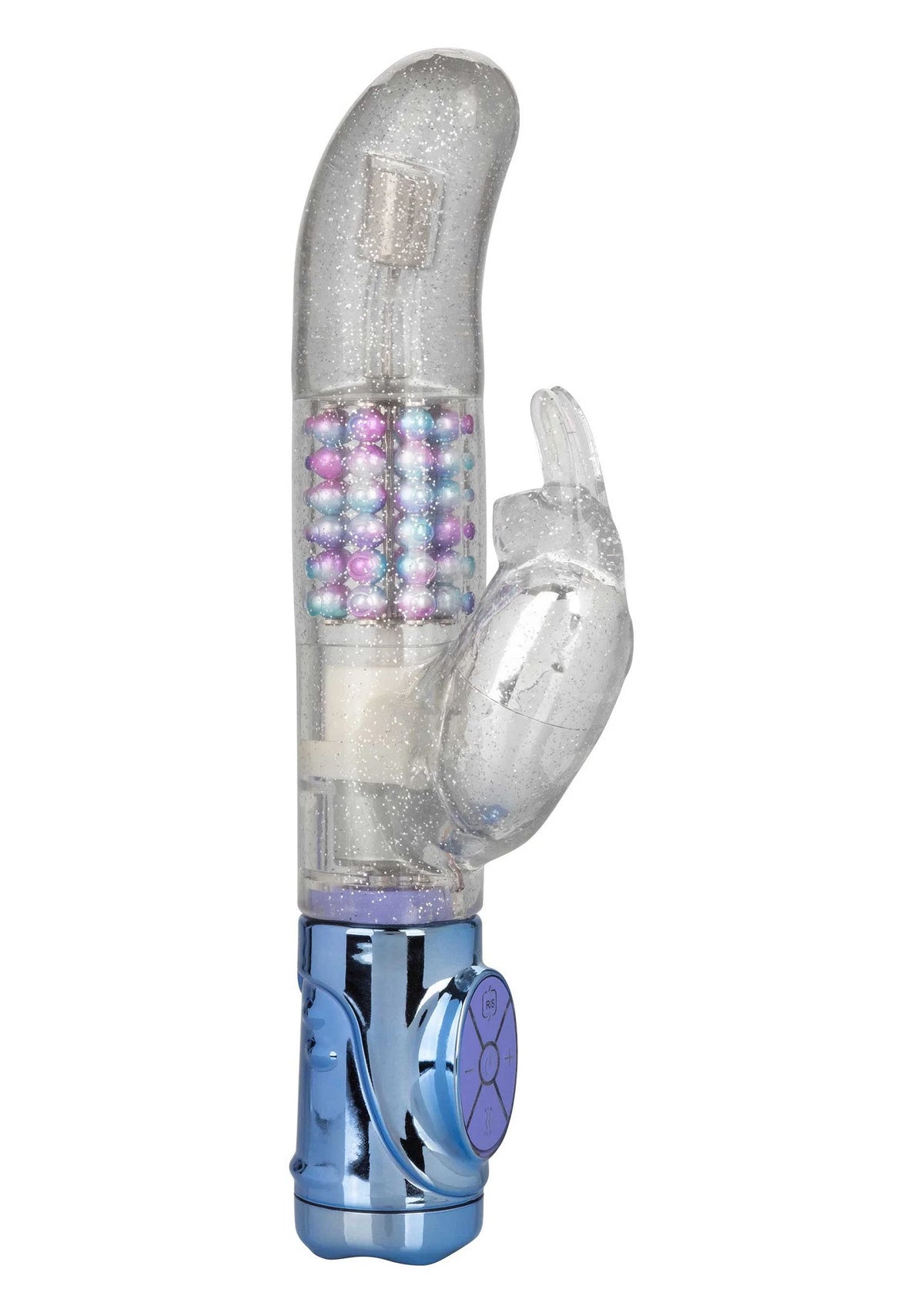 Beste vandaag nog: Naughty Bits Party in my Pants Jack Rabbit Vibrator CalExotics - bij Happytoys - Default Title - 14184 - CLEAR