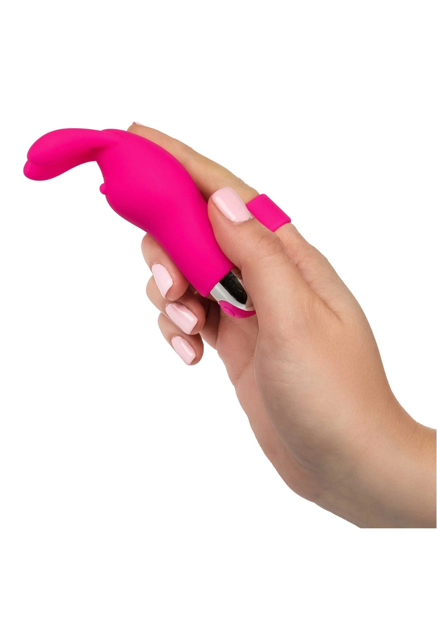 Beste vandaag nog: Intimate Play Rechargeable Finger Bunny vibrator by CalExotics - bij Happytoys