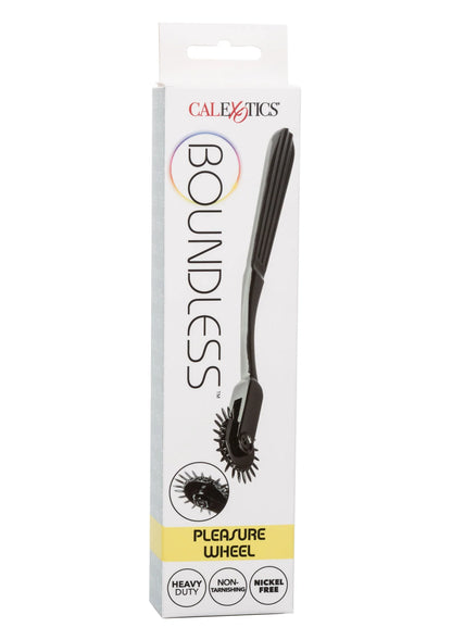 CalExotics wielaccessoire in doos met afbeelding van zwart rolwiel