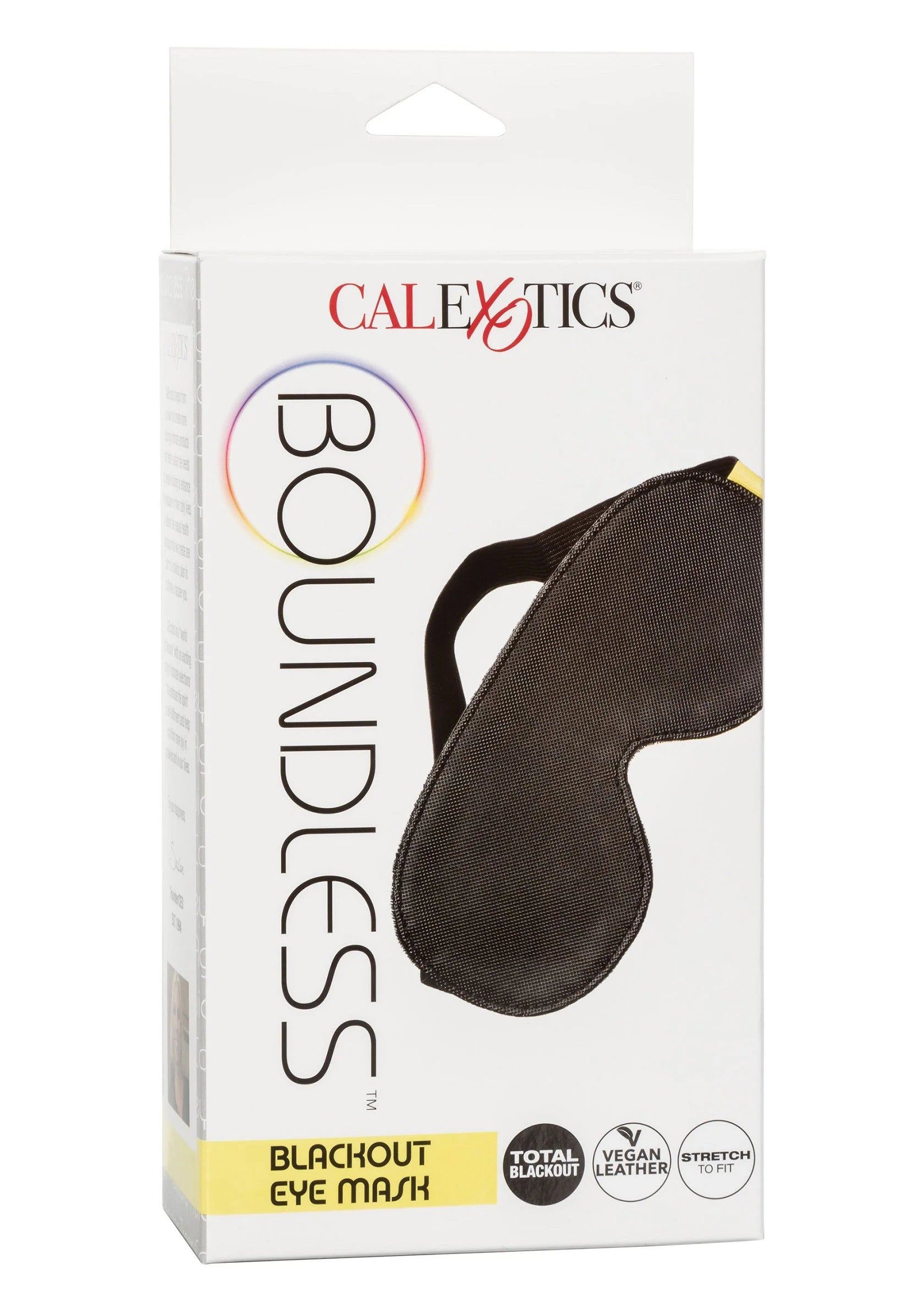 Bestel: Boundless Blackout Eye Mask by CalExotics - bij Happytoys: de erotische sex webshop | liever Happy dan Easy ⭐⭐⭐⭐⭐