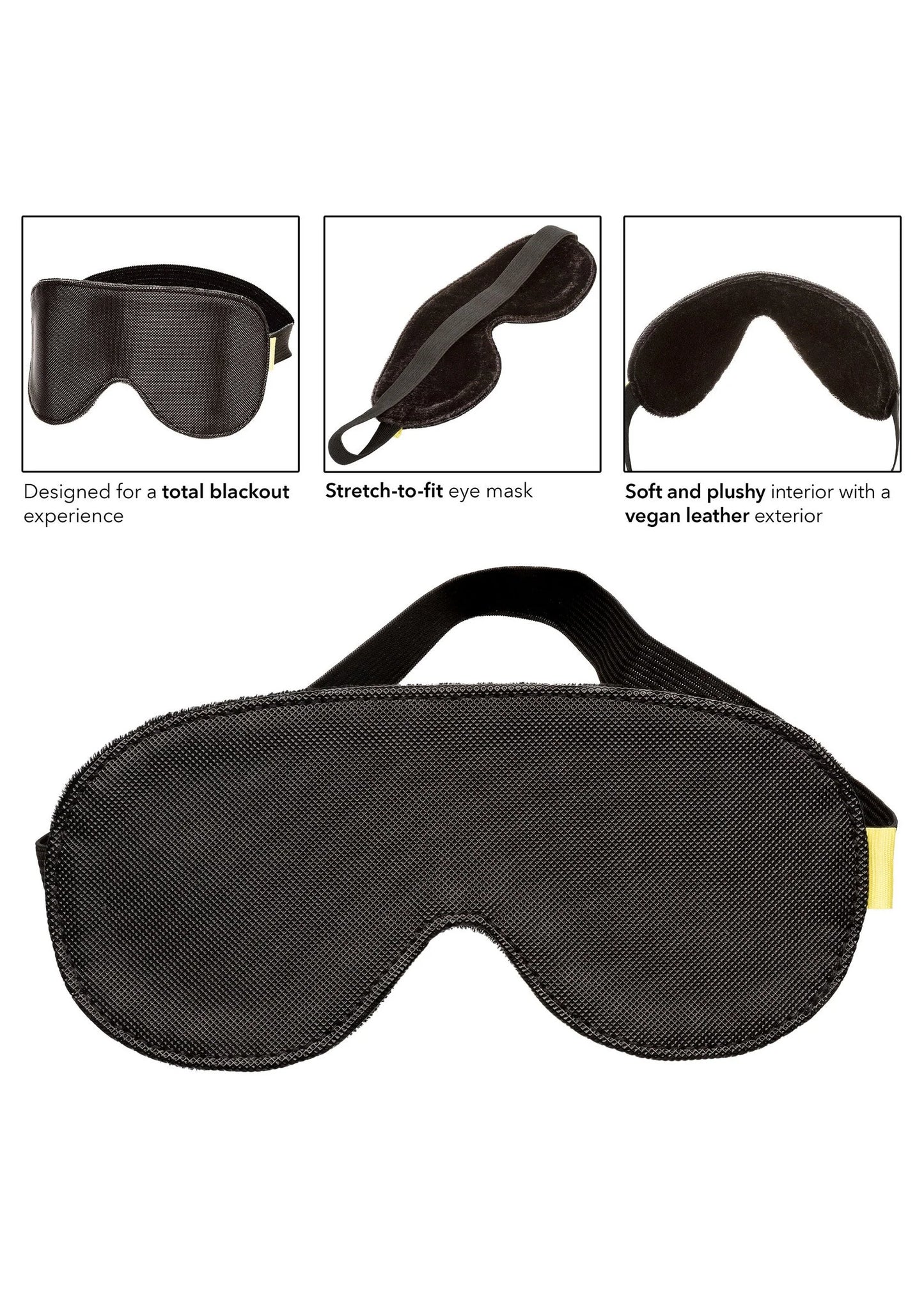 Bestel: Boundless Blackout Eye Mask by CalExotics - bij Happytoys: de erotische sex webshop | liever Happy dan Easy ⭐⭐⭐⭐⭐