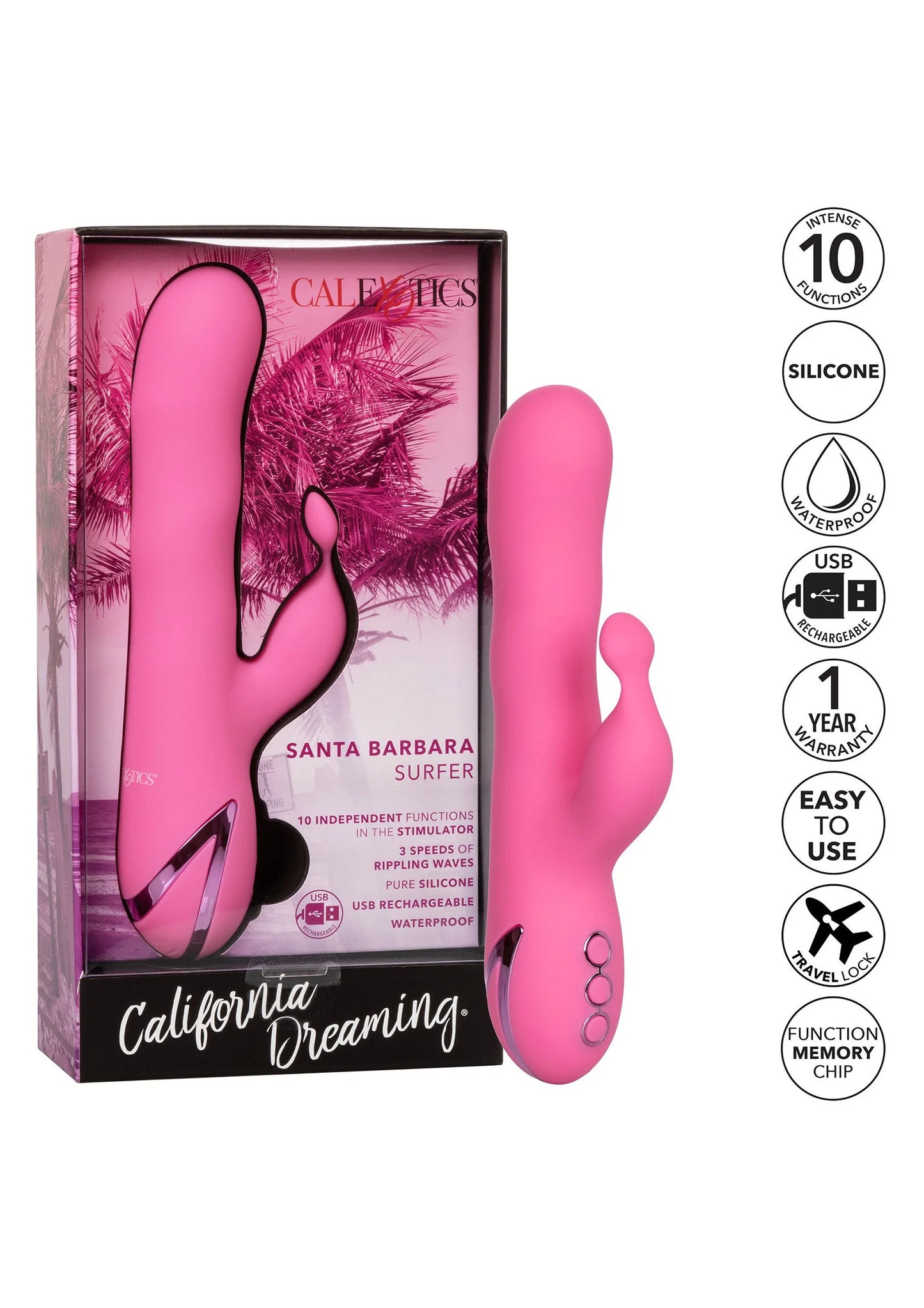 Beste vandaag nog: California Dreaming Santa Barbara Surfer by CalExotics - bij Happytoys
