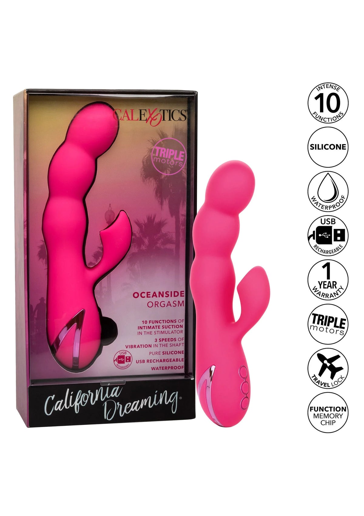 Beste vandaag nog: California Dreaming Oceanside Orgasm by CalExotics - bij Happytoys