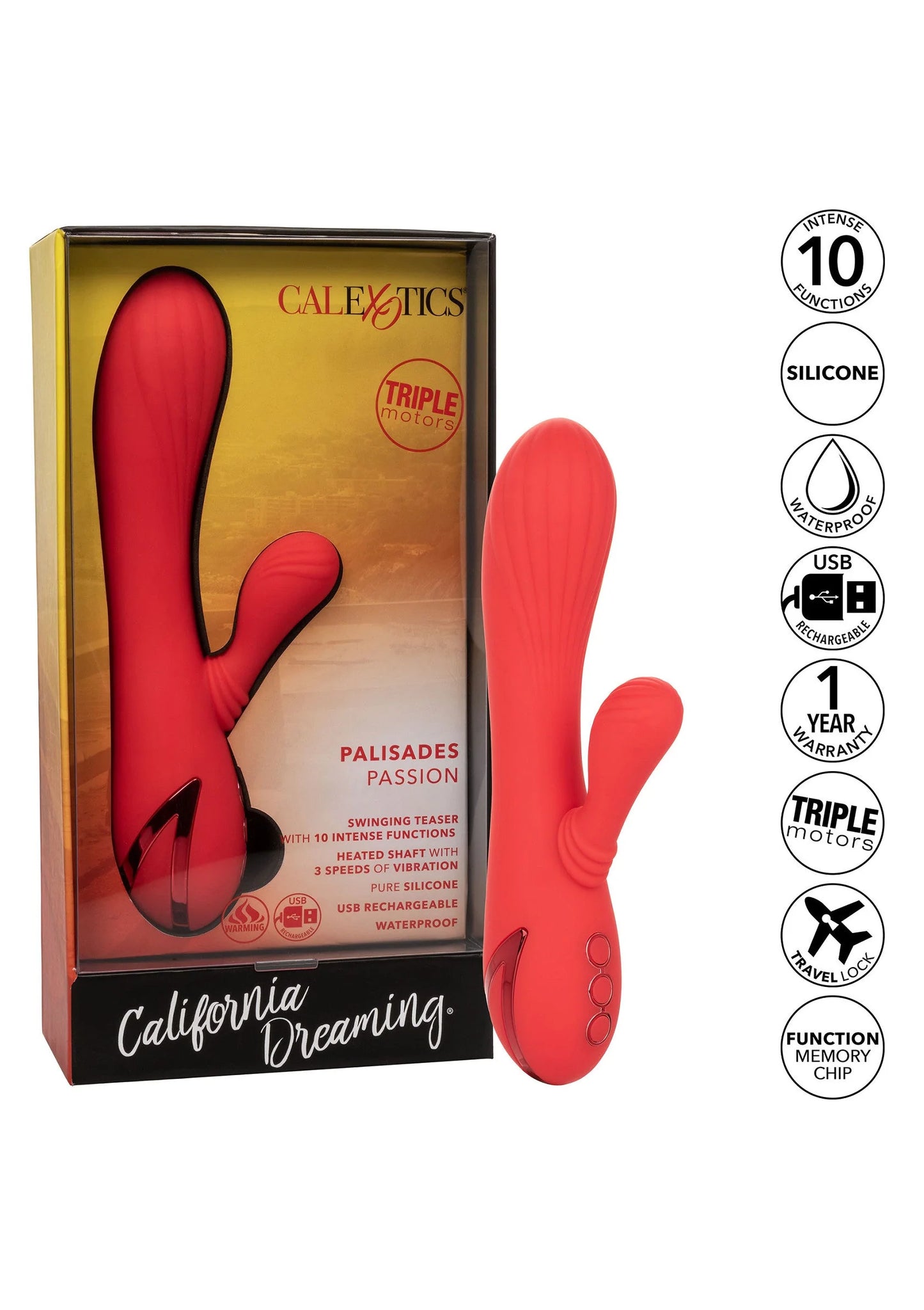 Beste vandaag nog: California Dreaming Palisades Passion by CalExotics - bij Happytoys