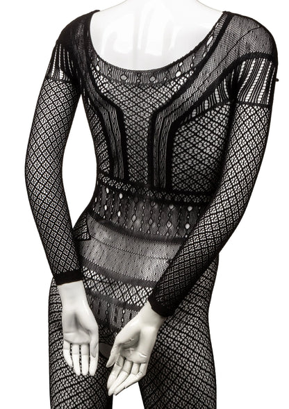 Beste vandaag nog: Scandal Full Length Lace Body Suit by CalExotics - bij Happytoys