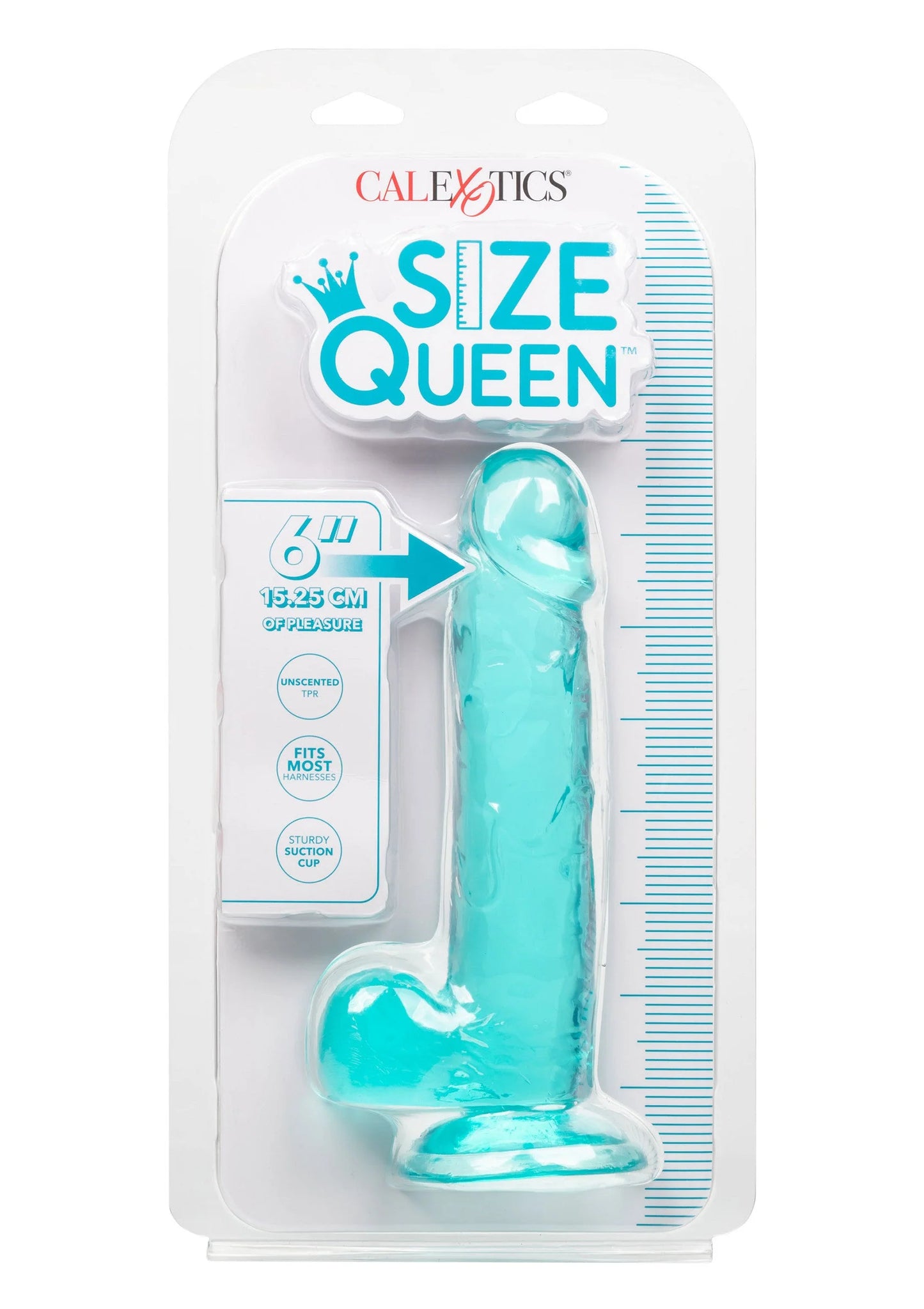 Bestel: Queen Size Dong 6 inch - bij Happytoys: de erotische sex webshop | liever Happy dan Easy ⭐⭐⭐⭐⭐