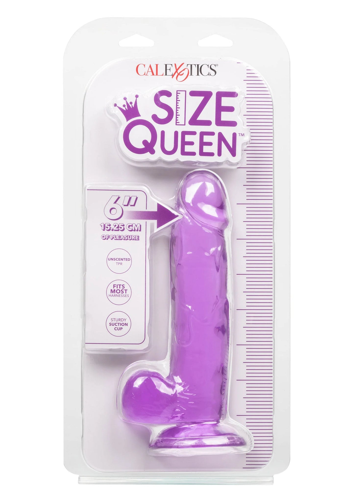 Bestel: Queen Size Dong 6 inch - bij Happytoys: de erotische sex webshop | liever Happy dan Easy ⭐⭐⭐⭐⭐