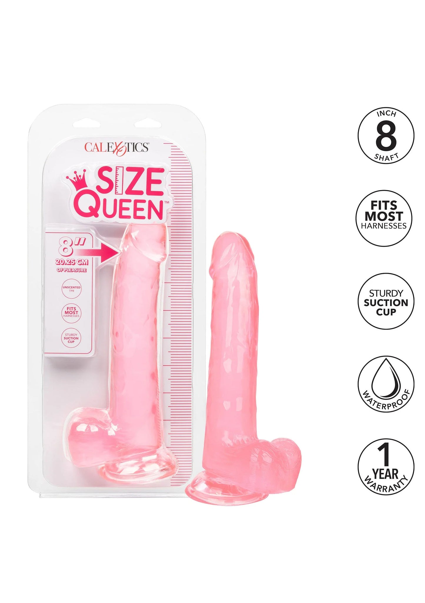 Beste vandaag nog: Queen Size Dong 8 inch - bij Happytoys Sexshop: online sex shop for Feeling Happy & Easy 😊