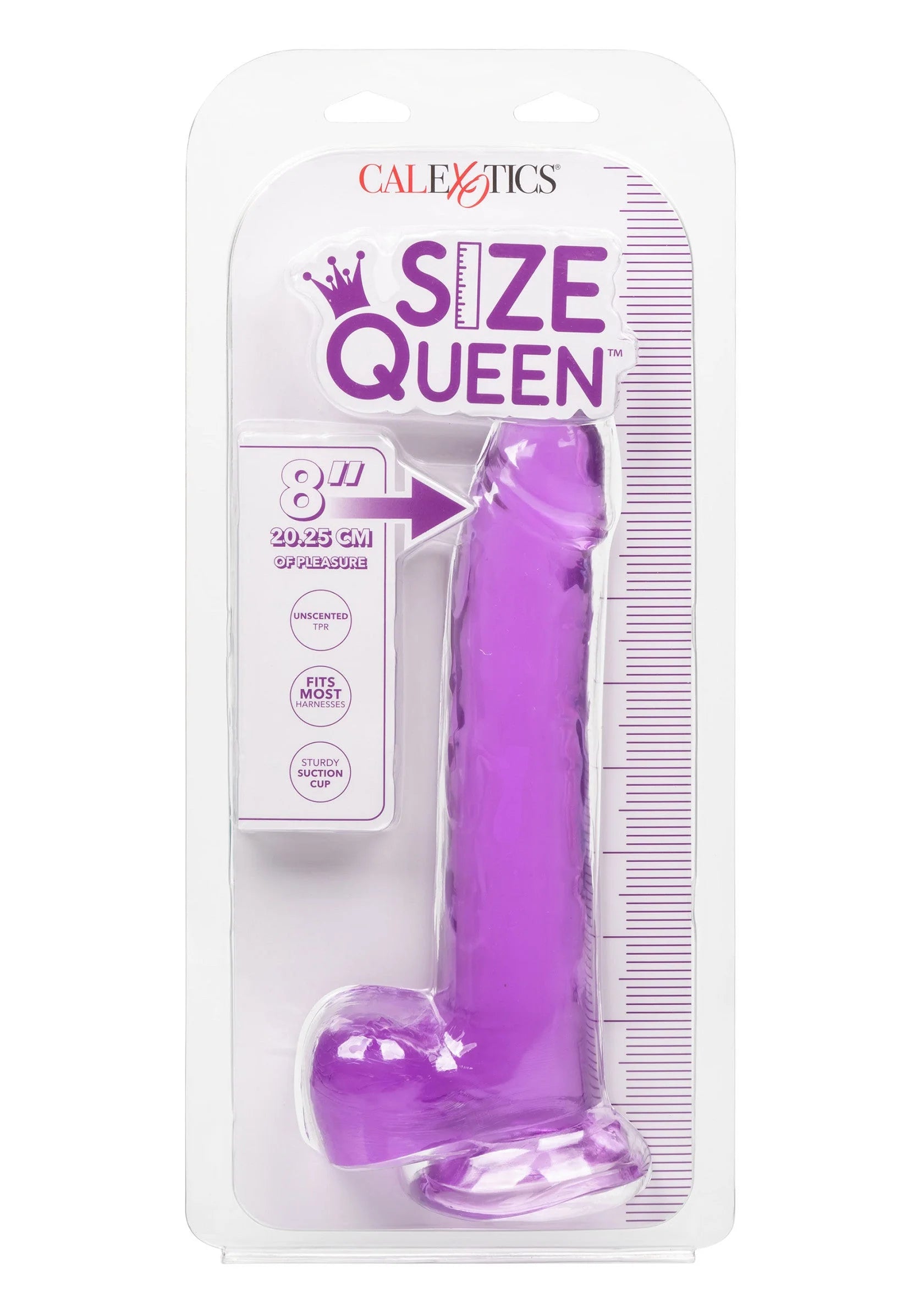 Beste vandaag nog: Queen Size Dong 8 inch - bij Happytoys Sexshop: online sex shop for Feeling Happy & Easy 😊